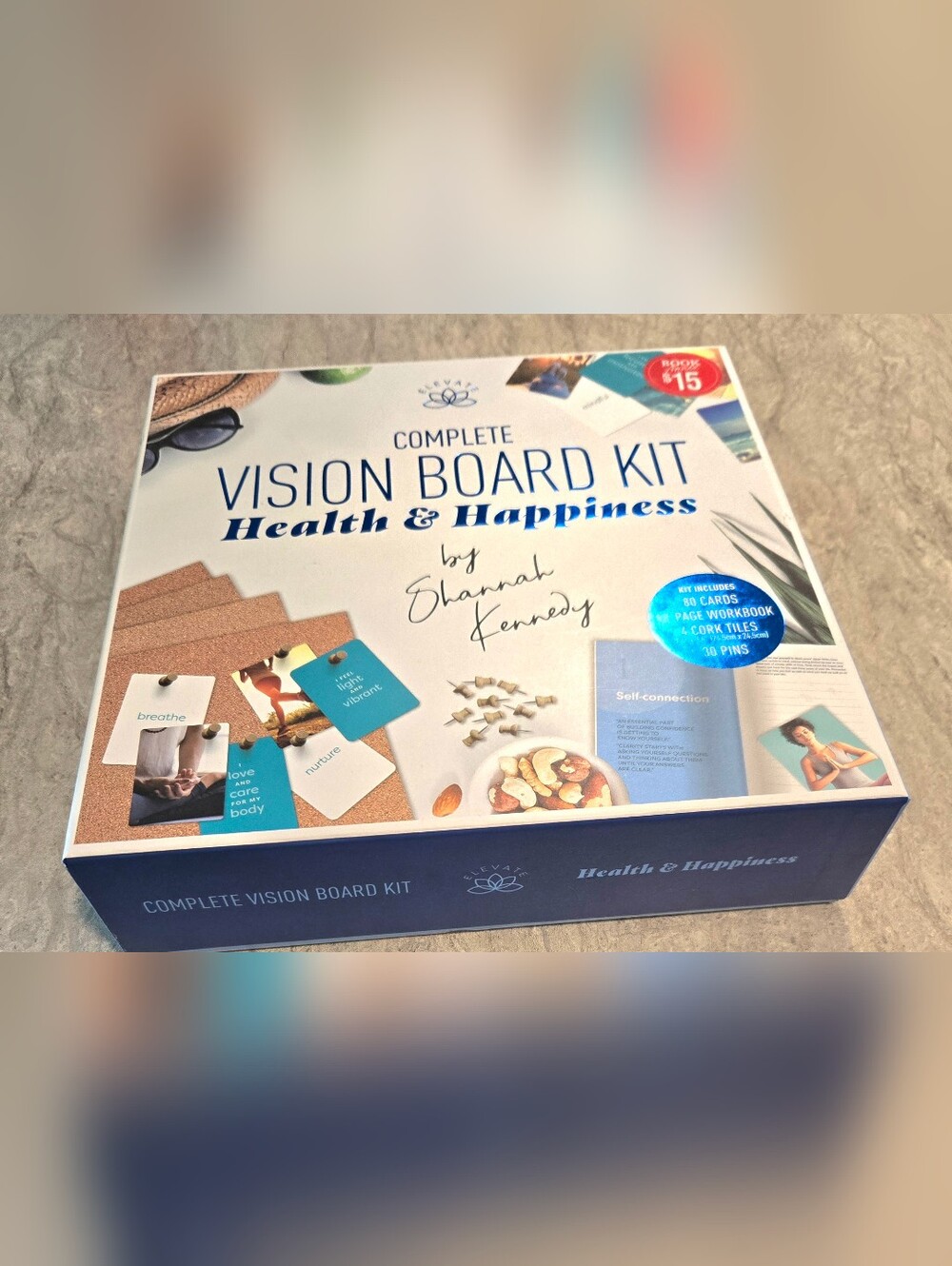 Shannah Kennedy Complete Vision Board Kit Health Happiness  Brand Opened Unused